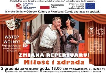 Zmiana repertuaru 2 grudnia