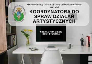 Zatrudnimy Koordynatora ds. działań artystycznych
