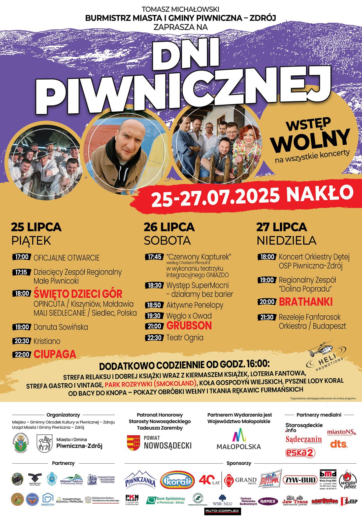 Dni Piwnicznej 25-27 lipca 2025r.