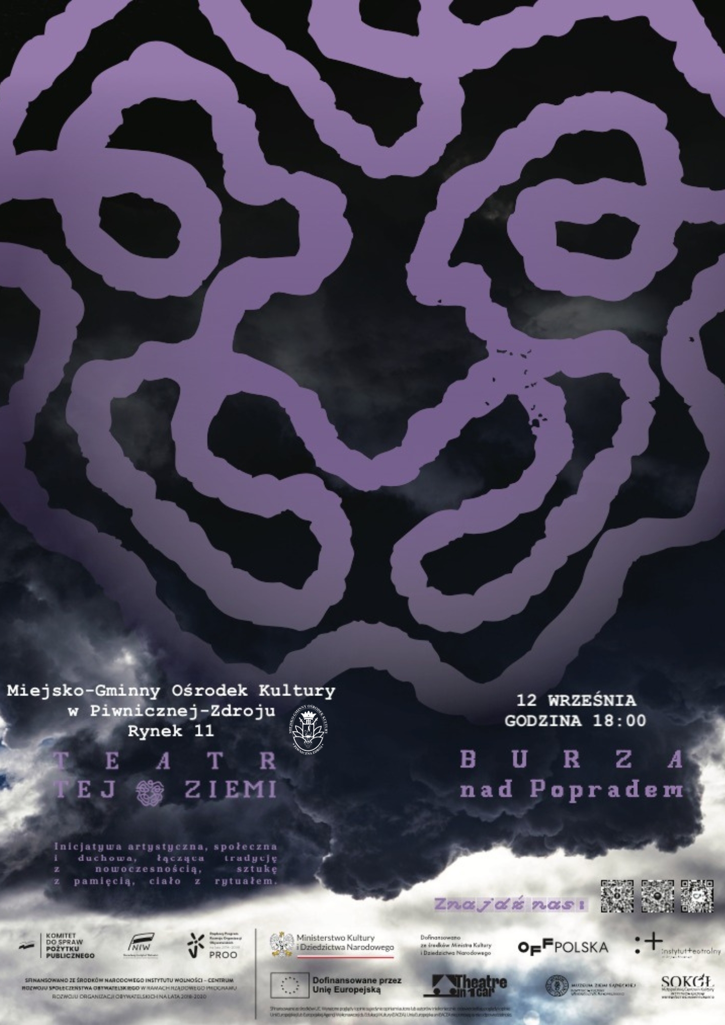 Teatr Tej Ziemi ze spektaklem „Burza nad Popradem