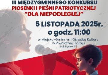 III Międzygminny Konkurs Piosenki i Pieśni Patriotycznej 