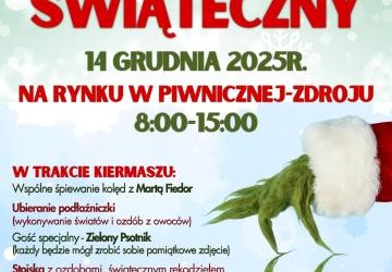 Kiermasz Świąteczny - 14 grudnia - ZAPRASZAMY