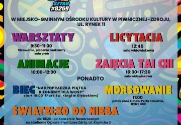 34.Finał WOŚP - program sztabu w Piwnicznej-Zdroju