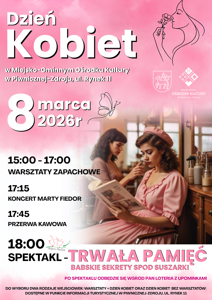 Dzień Kobiet w MGOKu - zapraszamy do wspólnego świętowania