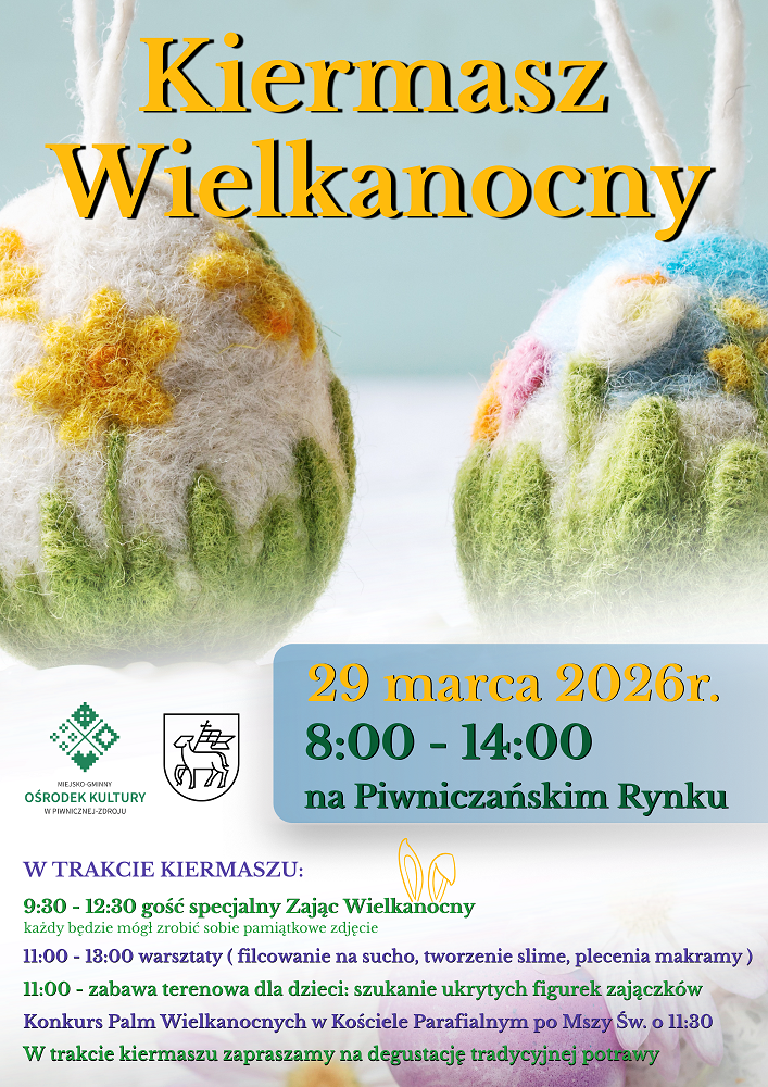 Kiermasz Wielkanocny w Piwnicznej