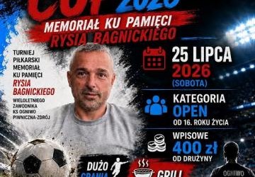 Memoriał ku pamięcie Rysia Bagnickiego-25.07.2026