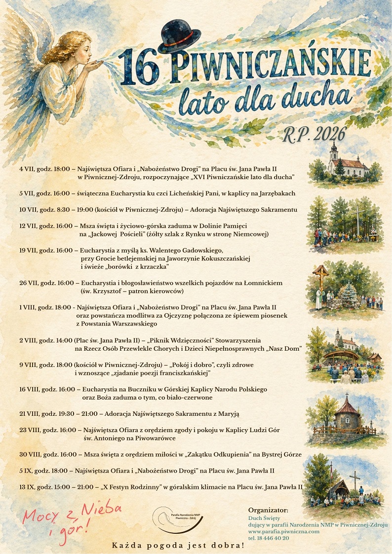 XVI Piwniczańskie lato dla ducha