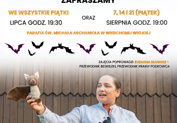 Piątkowe wakacyjne spotkania z nietoperzami