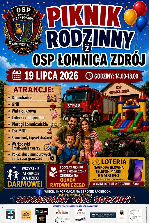 Piknik rodzinny z OSP Łomnica-Zdrój